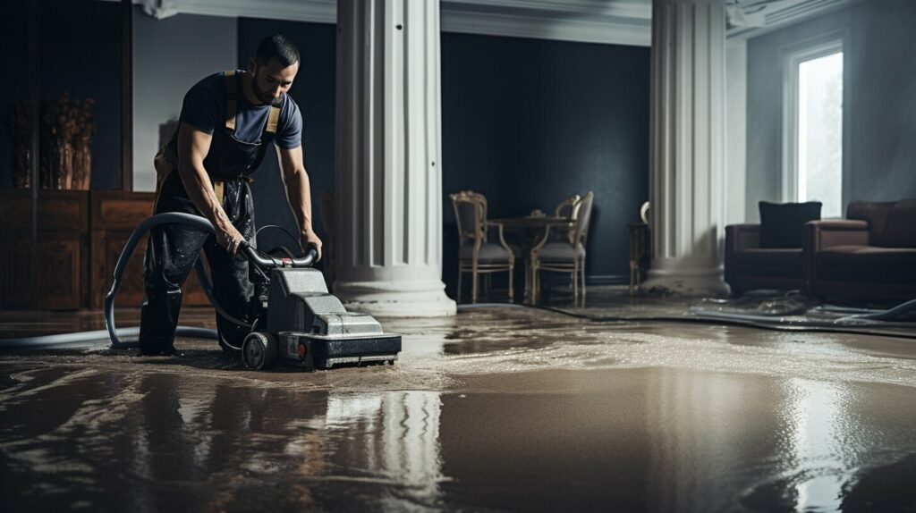 residential water damage restoration